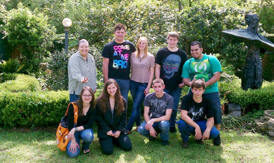 LeMoyne visit 2012.jpg Art Students