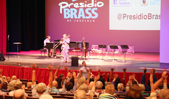 Presidio Brass performs at NFCC Sept 29 2017